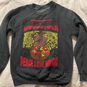 Grey Earthbound Woodstock Sweatshirt